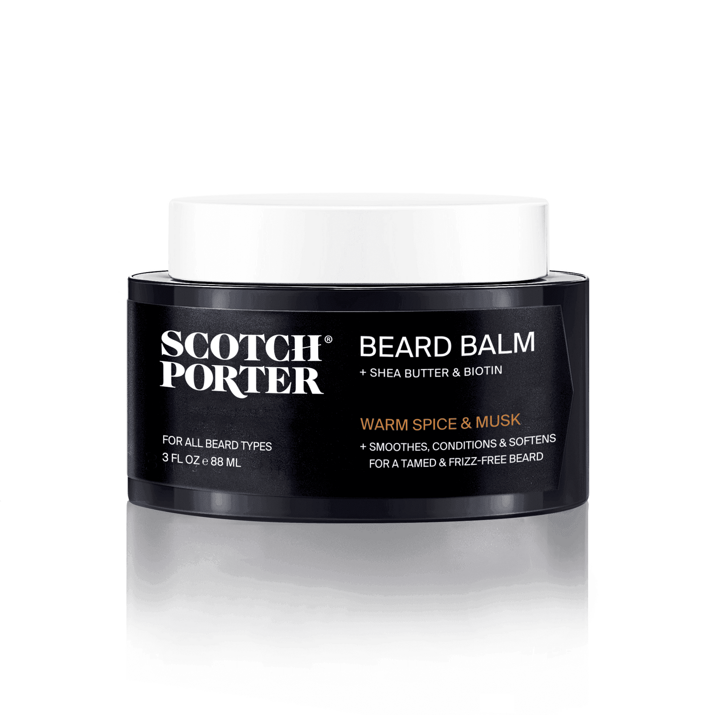 Premium Beard Balm for Black Men - Scotch Porter