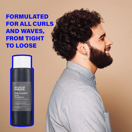 Curls & Waves Hair Shampoo - Scotch Porter