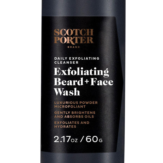 Exfoliating Beard & Face Wash - Scotch Porter