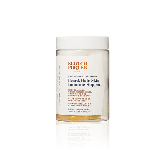 What daily nutrition can help strengthen nails along with hair and skin?