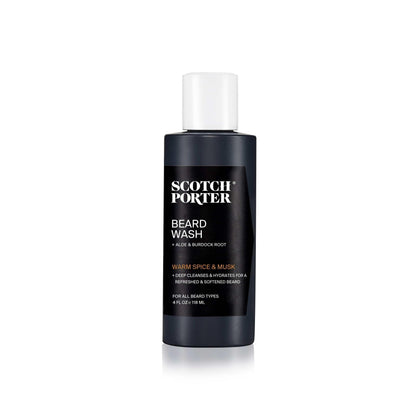 Beard Grooming Kit for Black Men - Scotch Porter