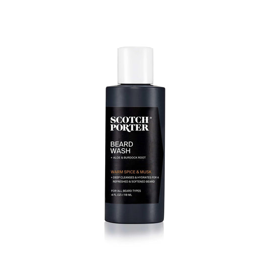 Beard Grooming Kit for Black Men - Scotch Porter
