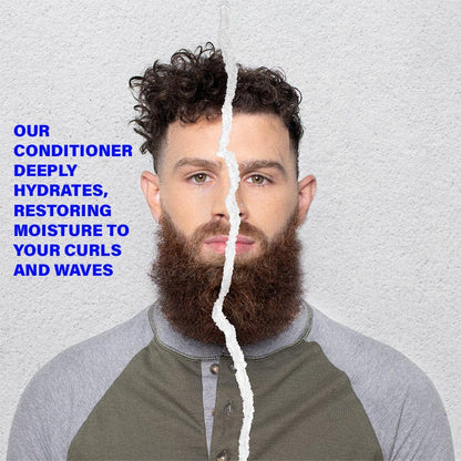 Curls & Waves Hair Conditioner for Men - Scotch Porter