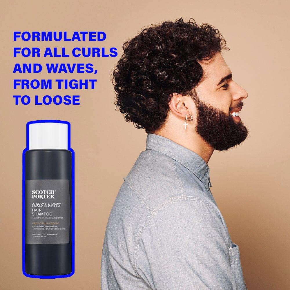 Curls & Waves Hair Shampoo - Scotch Porter