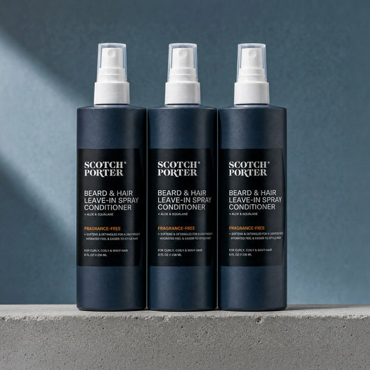 Beard & Hair Leave-In Spray Conditioner 3-Pack