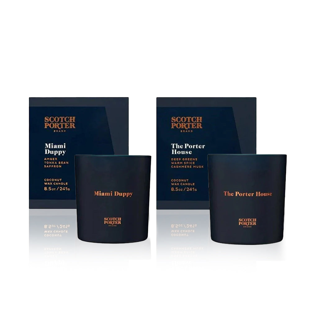 Double Flame Candle Set