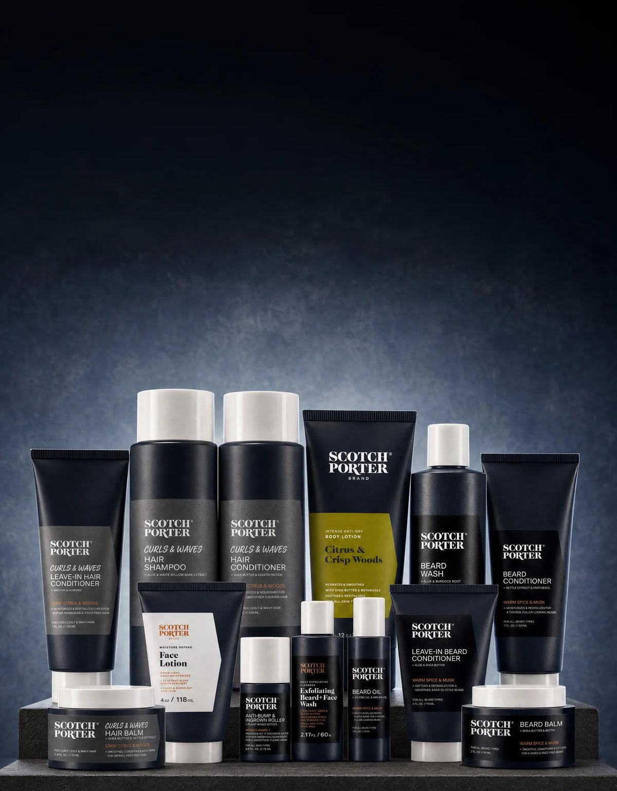 Scotch Porter grooming lineup