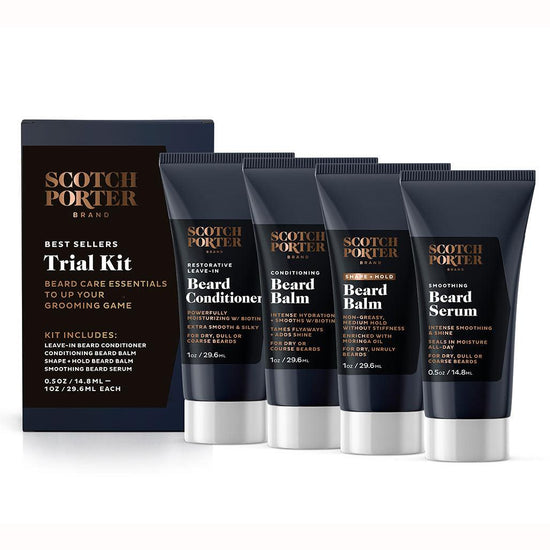 Scotch Porter 4Piece Beard Care Trial Kit