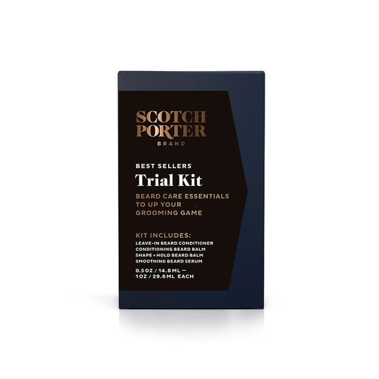 Scotch Porter 4Piece Beard Care Trial Kit