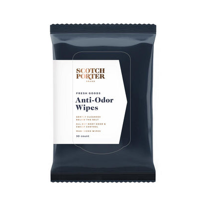 Anti-Odor Wipes 30 Count 