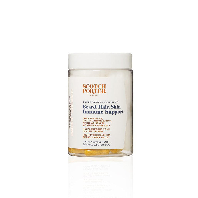 Scotch Porter Superfood Supplement Beard, Hair, Skin & Immune Support